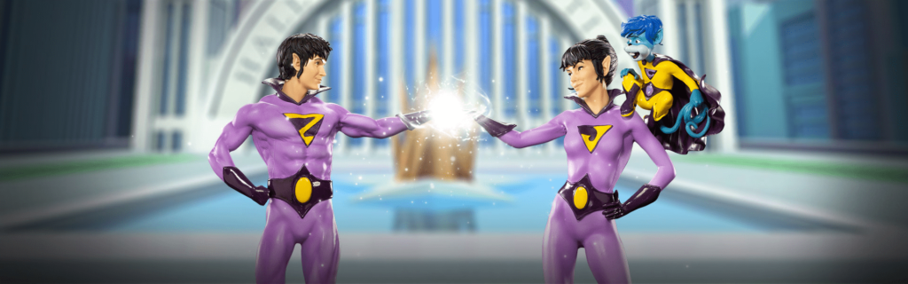 Wonder Twins – Inside Iron Studios